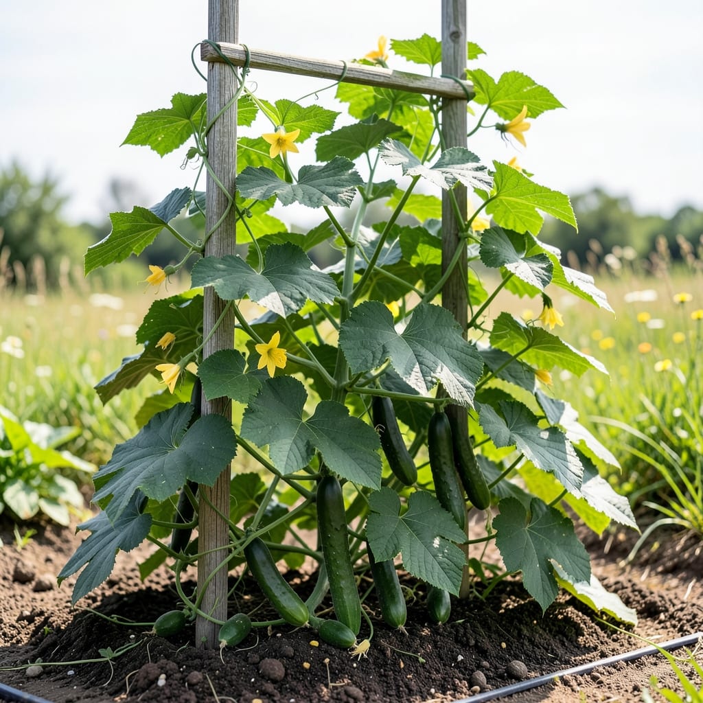 How Tall Can Cucumber Plants Grow: Vining Giants vs Compact Types Explained