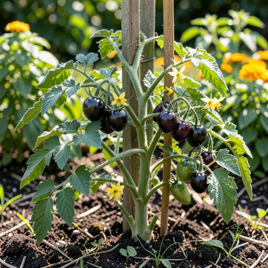 How Tall Do Black Krim Tomatoes Grow: Indeterminate Variety’s True Height Range & Support Needs