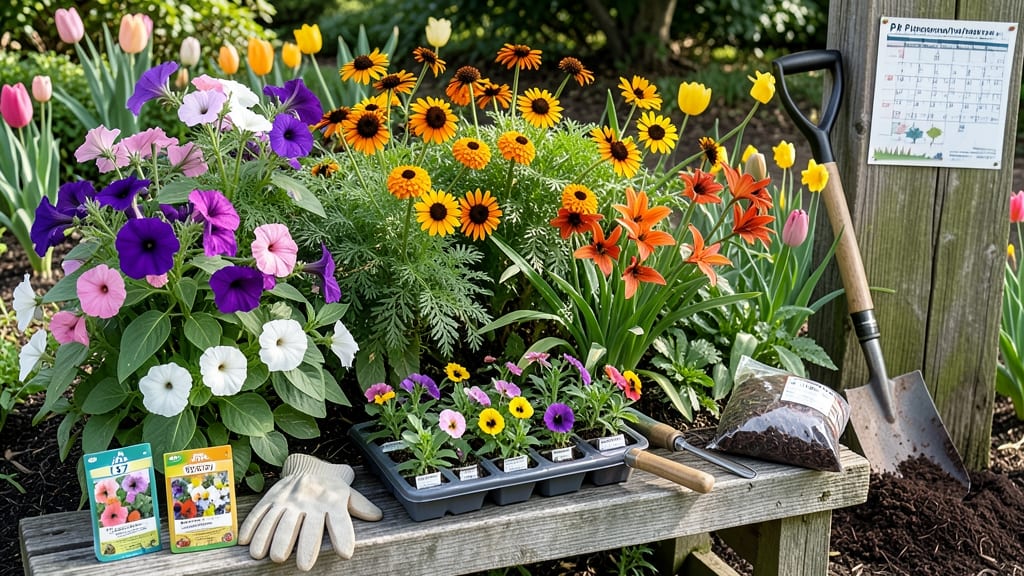When to Plant Flowers in Pennsylvania: Zone 6 Planting Calendar With Frost Dates