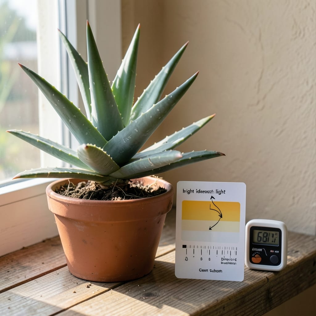 How Much Light for Aloe Vera Plants: The Exact Hours That Prevent Leaf Burn