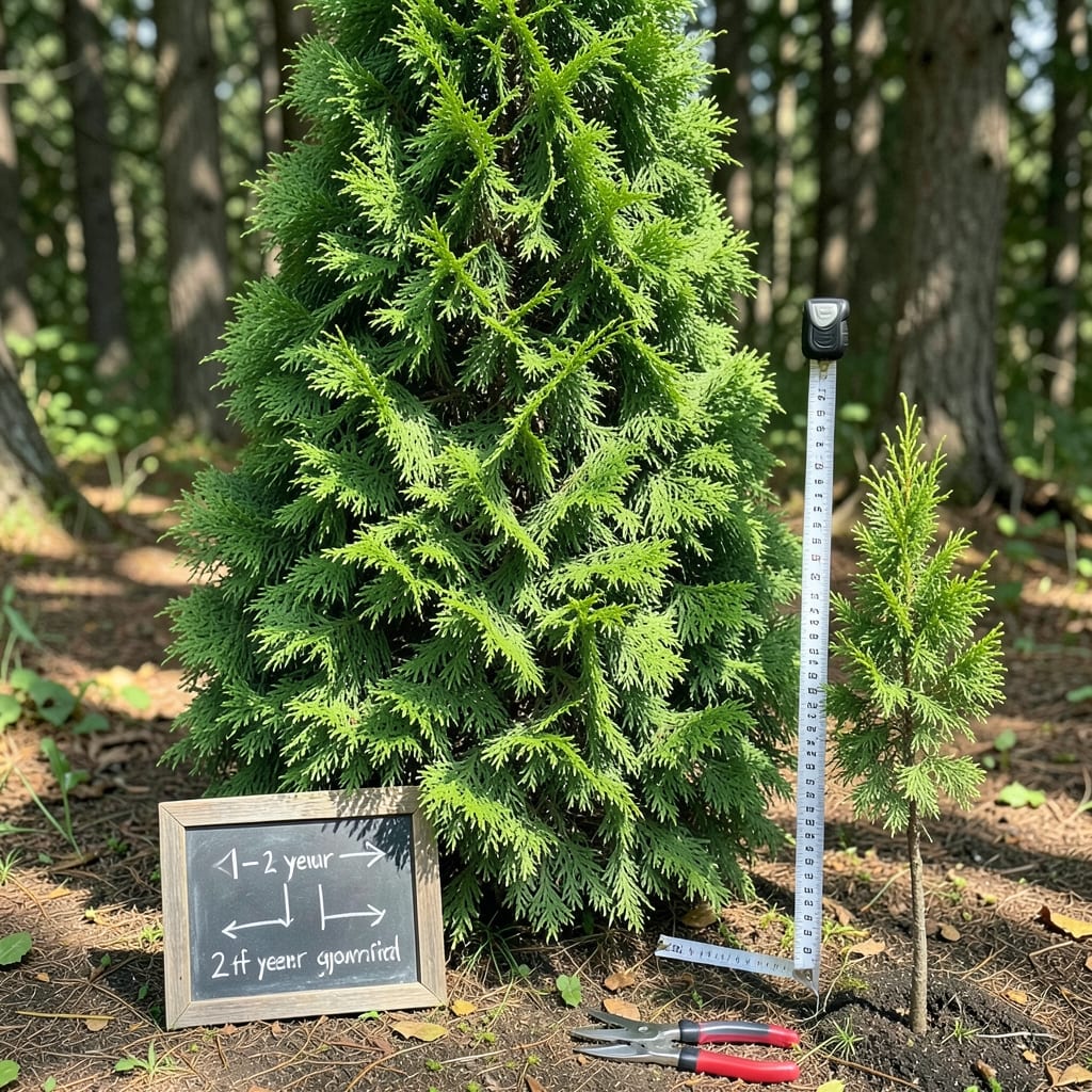 How Tall Do Arborvitae Grow Each Year: Fastest-Growing Varieties Hit 12 Inches Annually