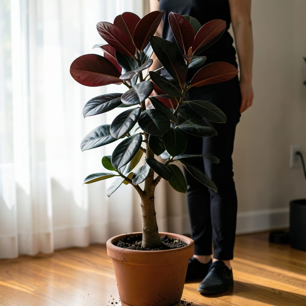 How Tall Can Rubber Plants Grow: Ceiling Height Limits & Pruning Tricks for Controlled Growth