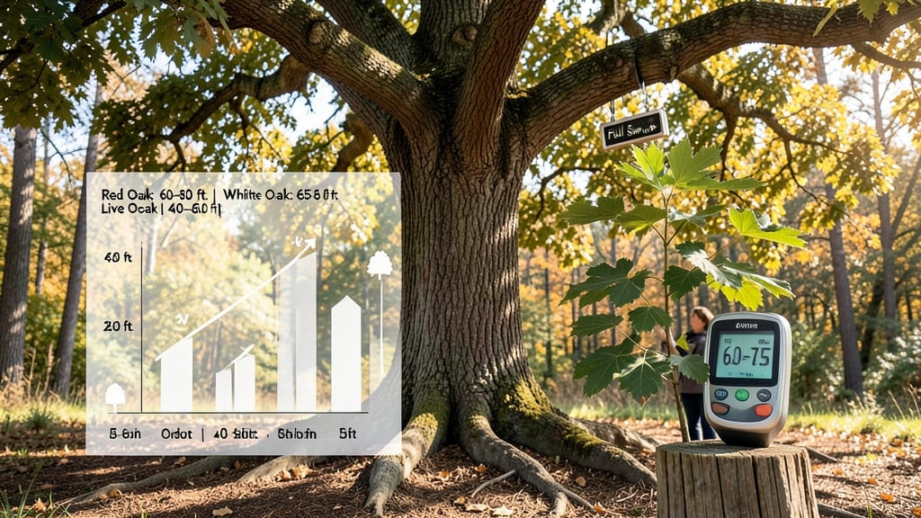 How Tall Do Oak Trees Grow: Species-Specific Heights & Growth Habits Revealed