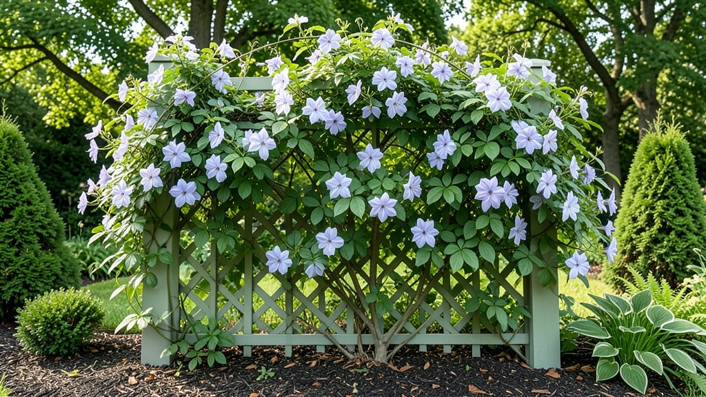 How Tall Do Clematis Grow: Variety-Specific Heights for Garden Design