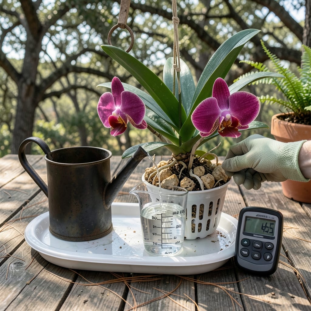 How Much Water Do I Need to Give Outdoor Orchids a Day: Exact Milliliter Guide by Species