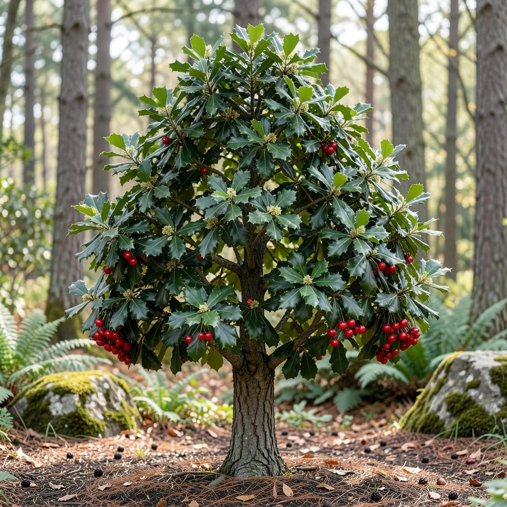 How Tall Can a Holly Tree Grow: Mature Height Ranges by Fastest-Growing Species