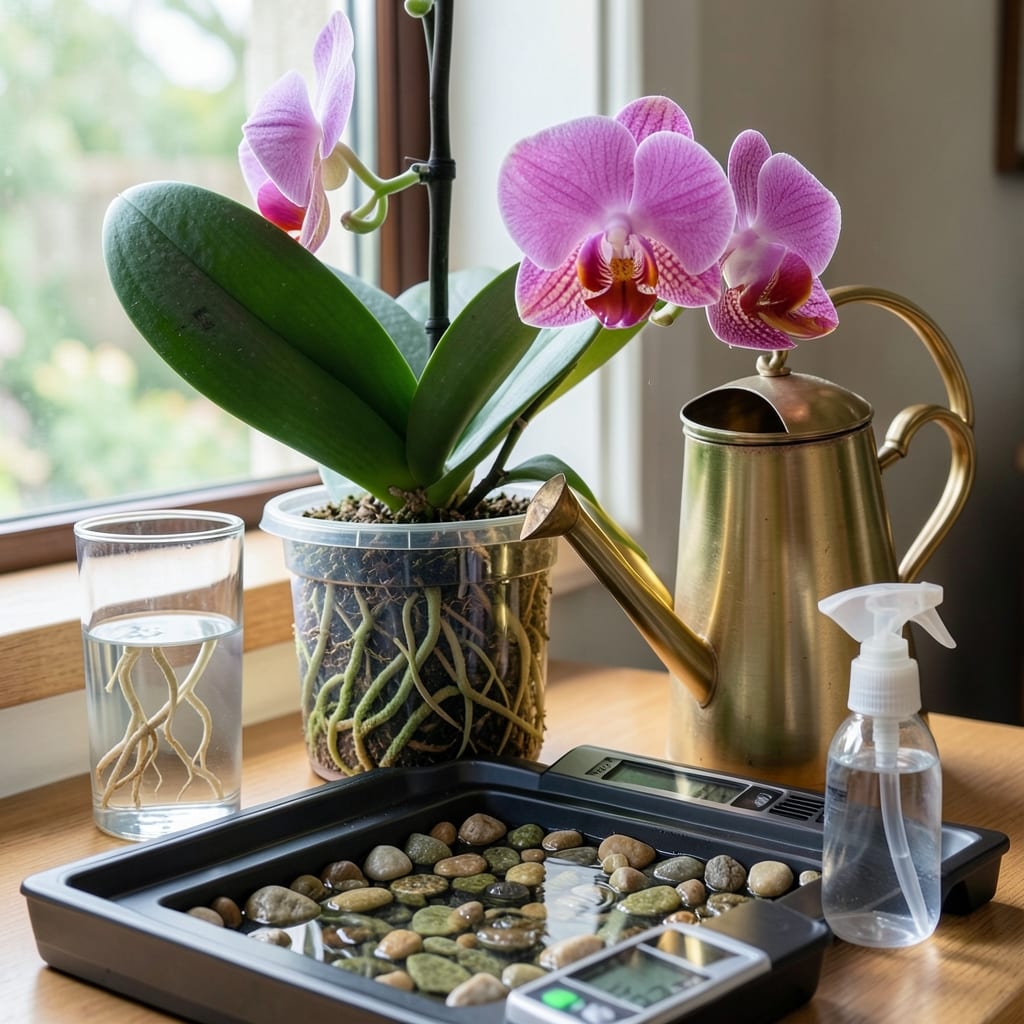 How Often to Water Orchids in Dry Environments: Adjust Frequency by Season and Soil Drying