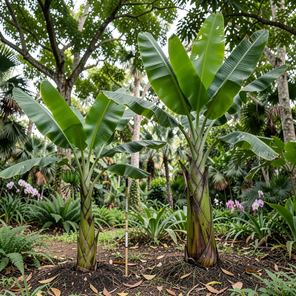 How Tall Can Banana Trees Grow: From 10 to 30 Feet—Variety-Specific Limits