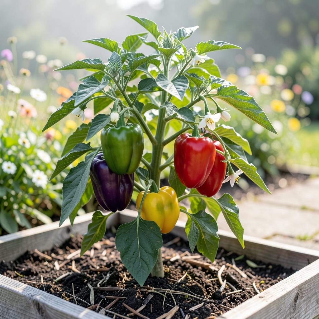 How Tall Bell Peppers Grow: Exact Heights by Variety for Your Garden Space