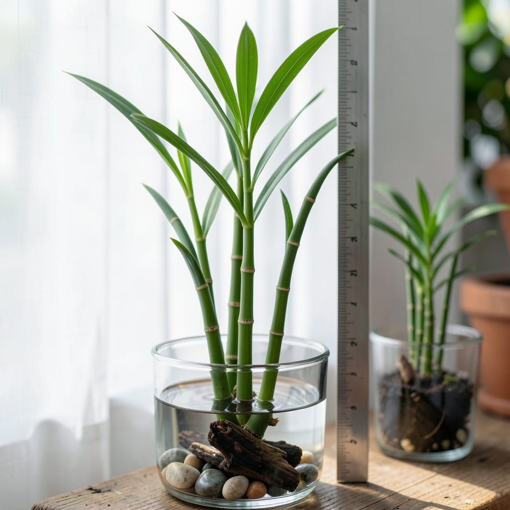 How Tall Can Lucky Bamboo Plants Grow: Container Size Rules That Control Height