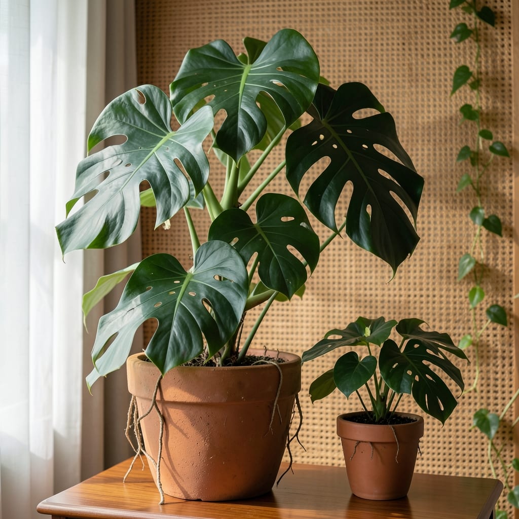 How Tall Can a Monstera Grow: Ceiling Height Limits & Variety Growth Charts