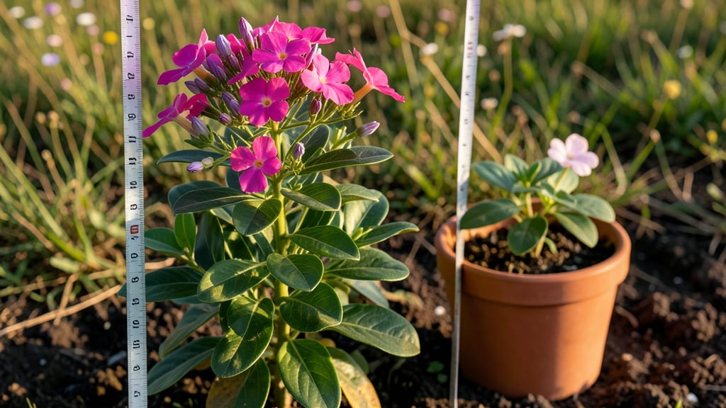 How Tall Do Vinca Plants Grow: Spacing Secrets for Full Sun Gardens