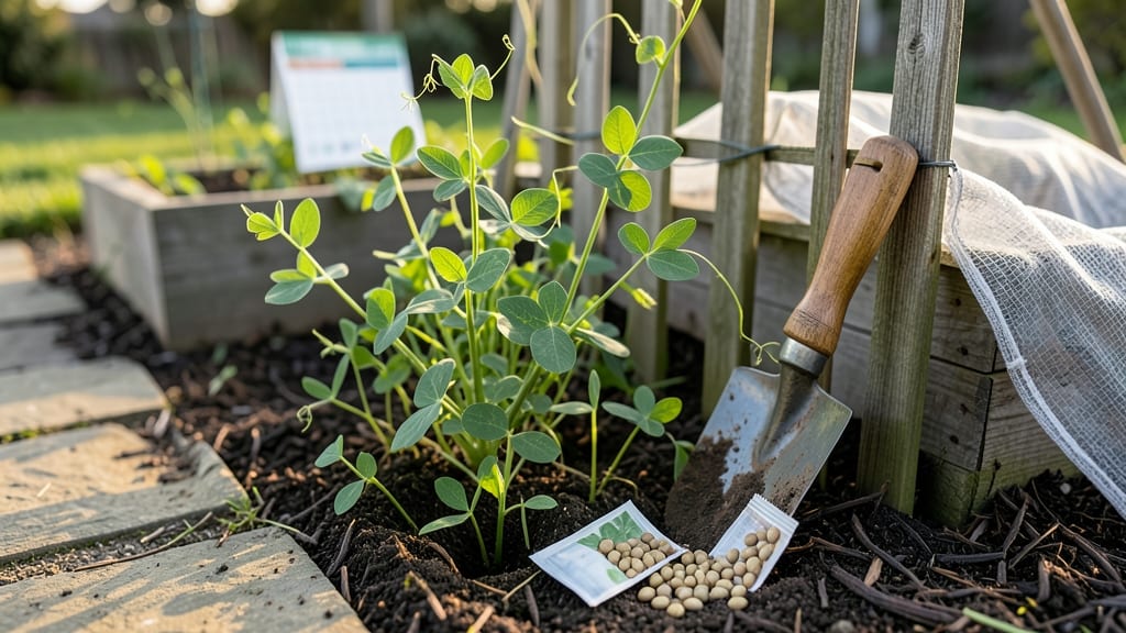 When to Plant Peas in Vermont: Frost-Free Window & Variety-Specific Timing