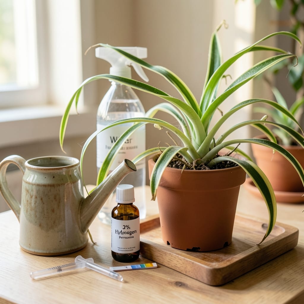 How Much Hydrogen Peroxide in Plant Water: Safe Dilution Ratios for Root Health