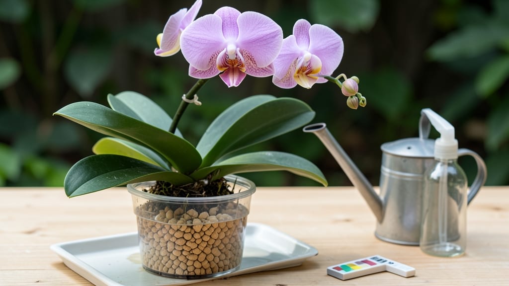 Orchids in Hydroton How Often to Water: Watering Schedule That Prevents Root Rot