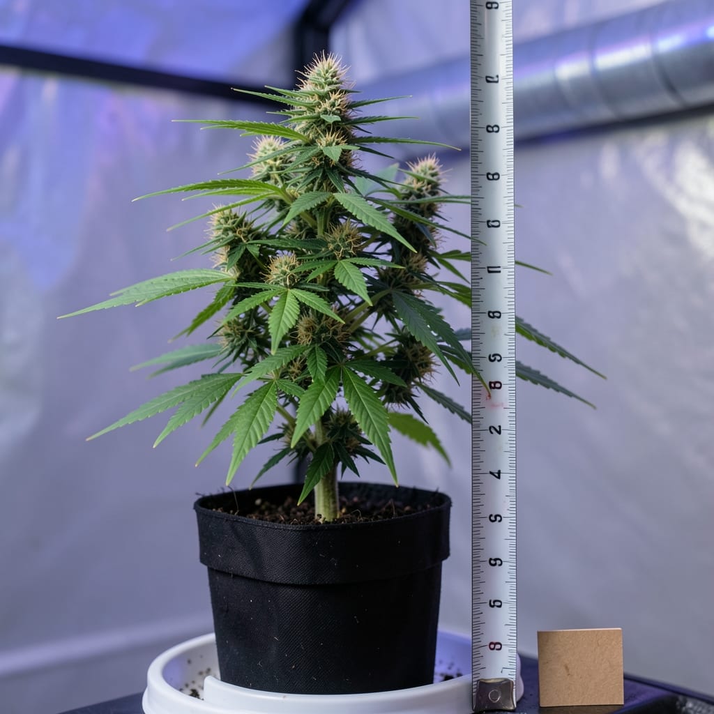 How Tall Do Autoflowering Cannabis Grow: Exact Height Ranges by Variety Type