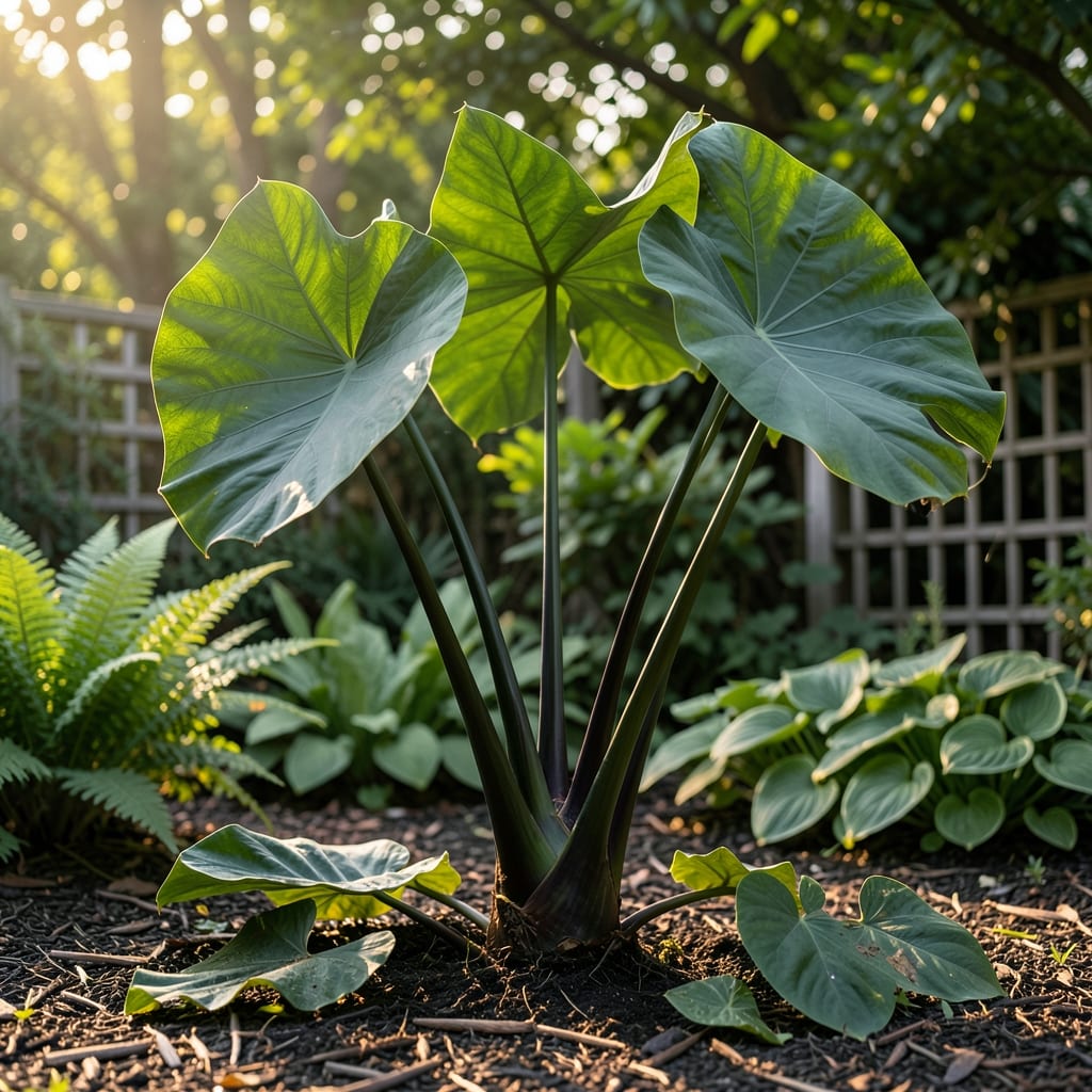 How Tall Can Elephant Ears Grow: Variety Height Ranges & Space Needs