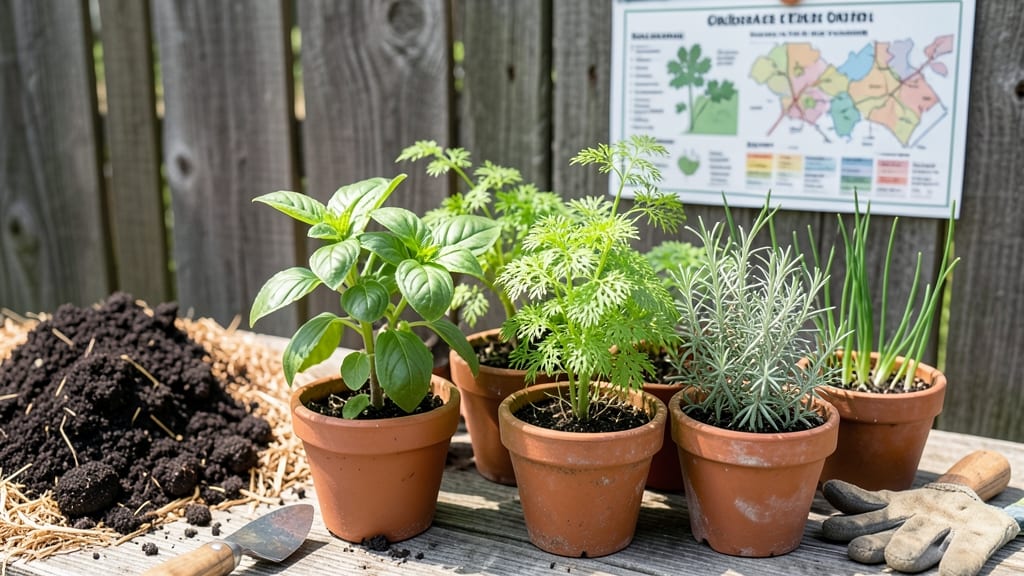 When to Plant Herbs in Oklahoma: Zone-Specific Dates for Zero-Frost Success