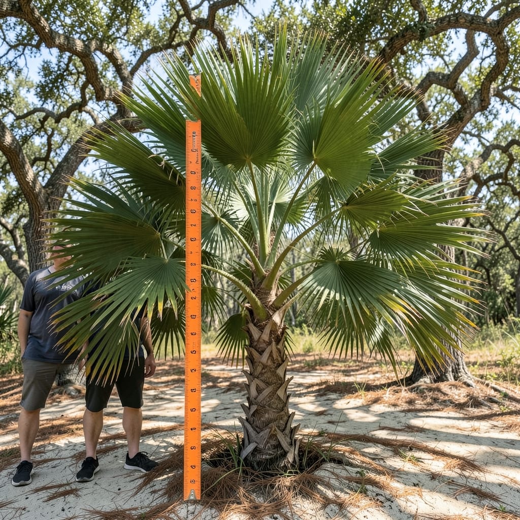 How Tall Can the Sabal Palm Grow: Exact Meters by Variety and Growth Conditions